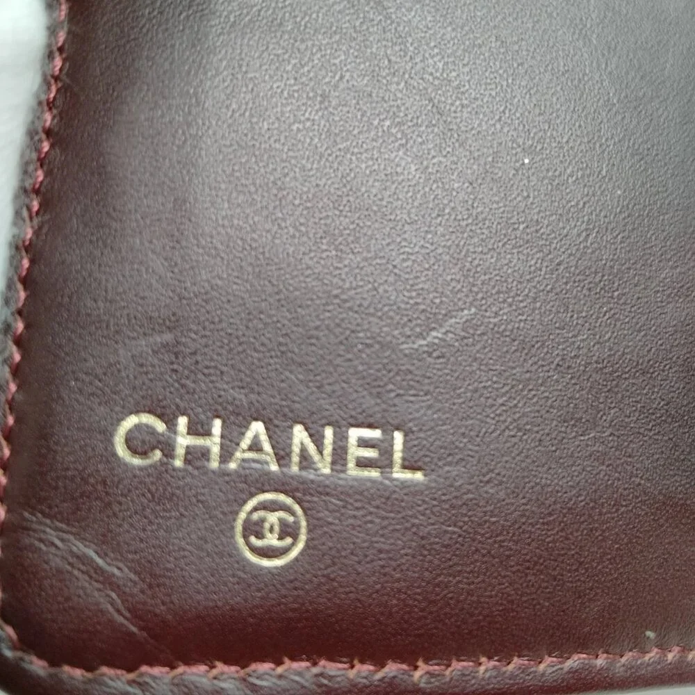 Authentic Chanel Long Wallet Black Caviar Skin mn480-020626 - Picture 9 of 9